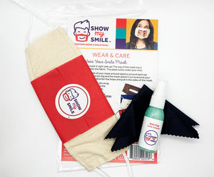 Adult Smile Mask Care Kit